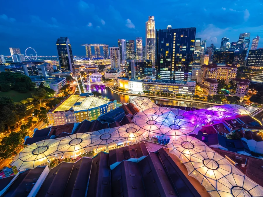 beautiful-architecture-building-exterior-of-singapore-city