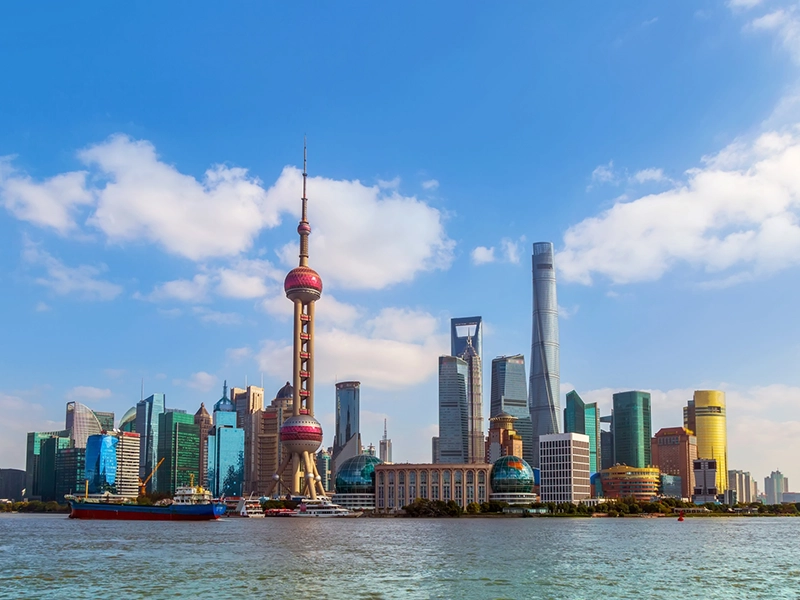 tourism-blue-sky-travel-skyscrapers-shanghai